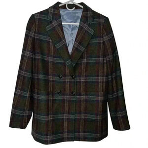 LUCIANO BARBERA WOOL SPORTS COAT size 42